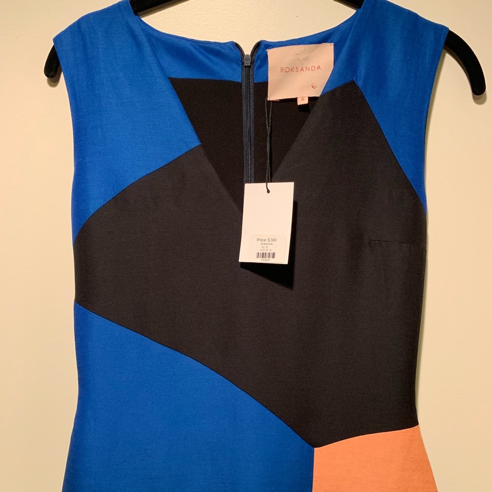 Color block Roksanda gown - size 6/S